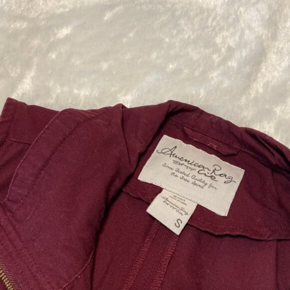 Burgundy utility vest - Picture 4 of 4